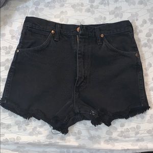 Wrangler jeans shorts from Urban Outfitters!